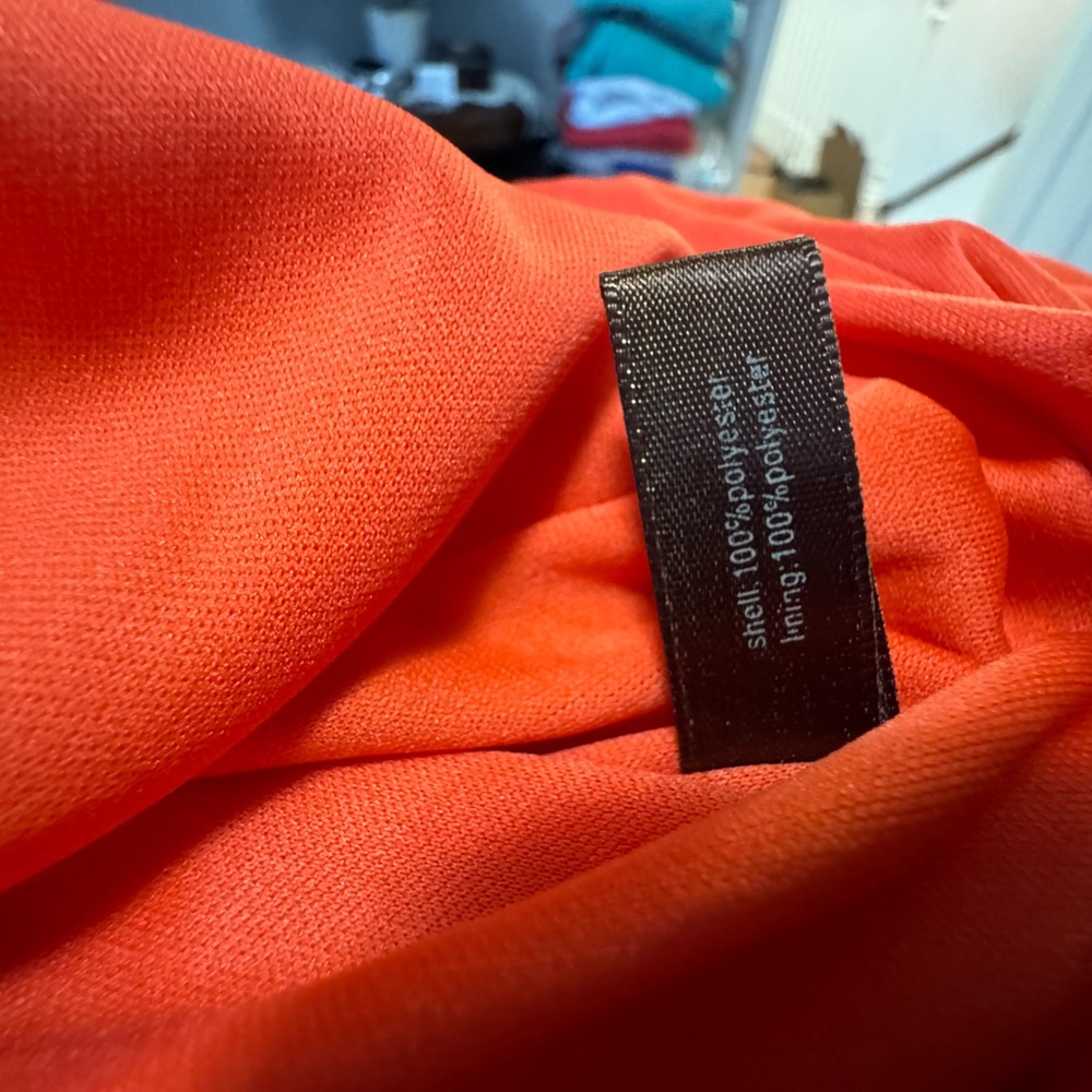 The Limited Orange Sleeveless Dress - Picture 10 of 12